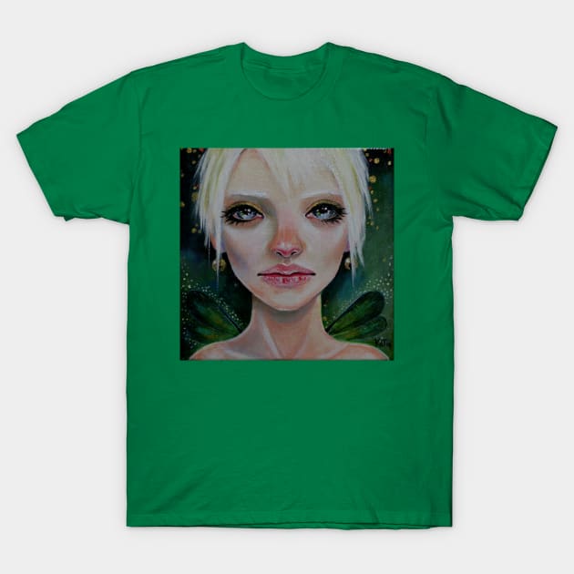 Green Faerie - Tink's sister T-Shirt by KimTurner